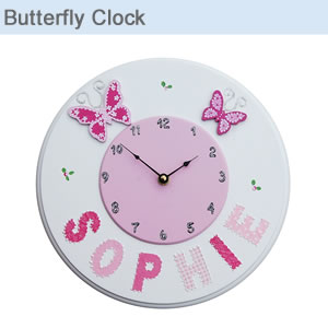 Butterfly Clock